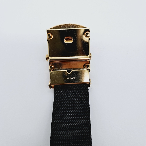 Solid brass buckle belt 42 - Picture 4 of 7